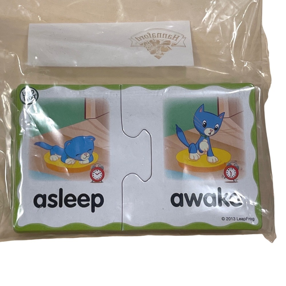 LeapFrog Learning Puzzle Cards Early Reading Word Recognition Set For Kids 14
